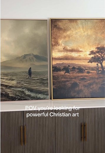 Subtle, yet powerful Christian art. Shop now using the link in our bio! 🕊️ #christian #christianity #christianart #homedecor #livingroomdecor #wallart #artwork #jesus #jesuslovesyou #faith #church #christianmom #christiantiktok #canvas #homeinspo #fypツ #canvasart #smallbusiness #newlaunch #productlaunch #smallbusinessowner