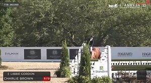 Charlie Brown ridden by Libbie Gordon score a 262.1 to claim 🥇 in the $25,000 Hunter Grand Prix presented by Hagyard Medical Institute at Split Rock Hunter Jumper II. | USEF Network