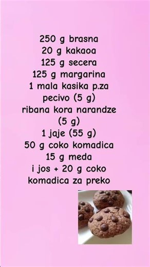 Recept za ukusne kolače “cockies”🍪