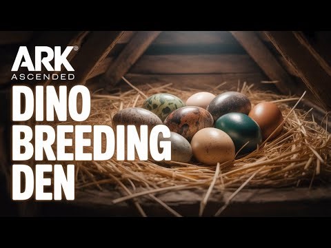 Super simple attached breeding den in Ark Ascended