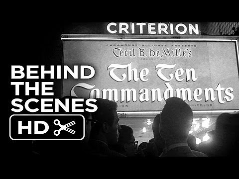 The Ten Commandments Behind the Scenes - The Premiere (1956) Charlton Heston Movie HD