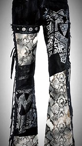 1.1K views · 20 reactions | Ivory Python Custom Jeans | Wornstar Clothing | Facebook