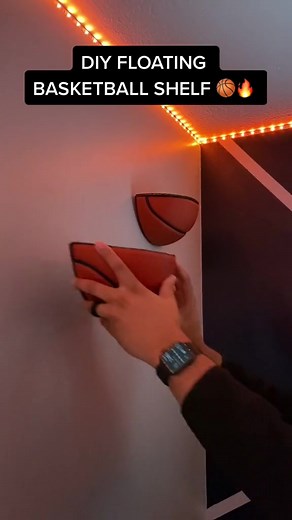 DIY Floating Basketball Shelf: Creative Basketball Storage Ideas