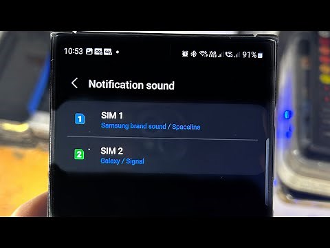 How To Change Notification Sound on Samsung Galaxy S23 Ultra!