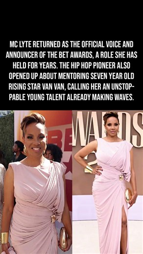 MC Lyte Is The Voice Behind The BET Awards And She's Mentoring The Future Too! 🎤👑🔥