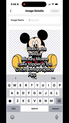 Cricut Maker 3: Mickey Mouse Cake Topper Creation