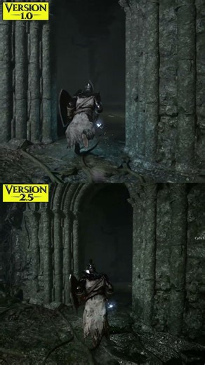 Lords of the Fallen 1.0 vs 2.5 Versions PS5 Pro Graphics Comparison