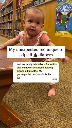 Here’s how I helped Grace get all her baby’s poops in the potty by 6 months old