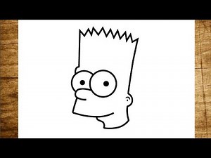 How to draw Bart Simpson
