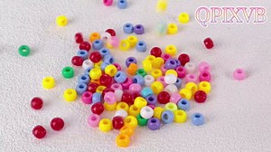 QPIXVB 1100PCS White Pony Beads,Friendship Bracelet Beads Kit,Bead for Jewelry Making and Bracelets Making,Braid Hair Bead for Crafts,Small,White Jewelry Making Supplies for Adults