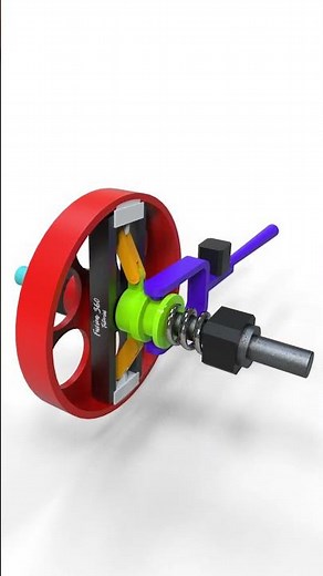 Friction Clutch Mechanism Explained ! #education #automobile #machinist #machine