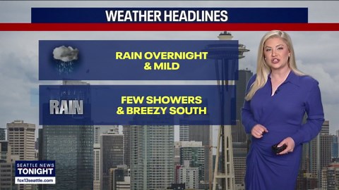 Seattle weather: A few showers before sunny skies return