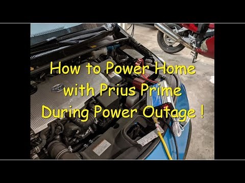 How to Power Home with Prius Prime