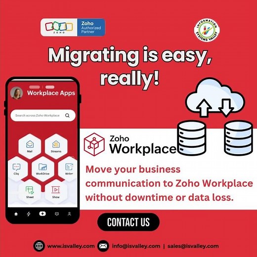 Zoho Workplace for migration