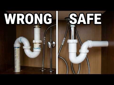 How To Tell If You Have An S-Trap - And Why It's DANGEROUS!