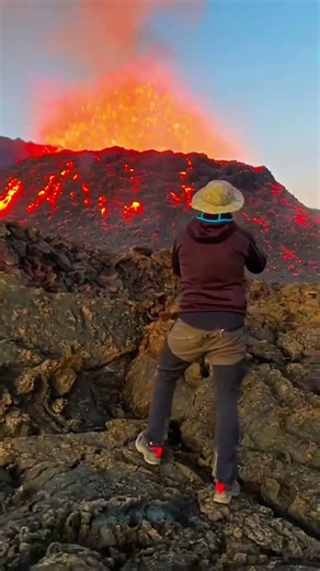 This Volcano Erupts MUD Instead of Lava! 🌋😱 #shorts