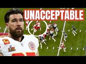 NOT OK! Travis Kelce's UNACCEPTABLE Block