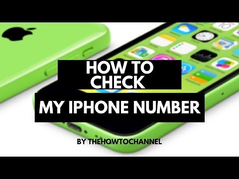 How to Check My iPhone Number