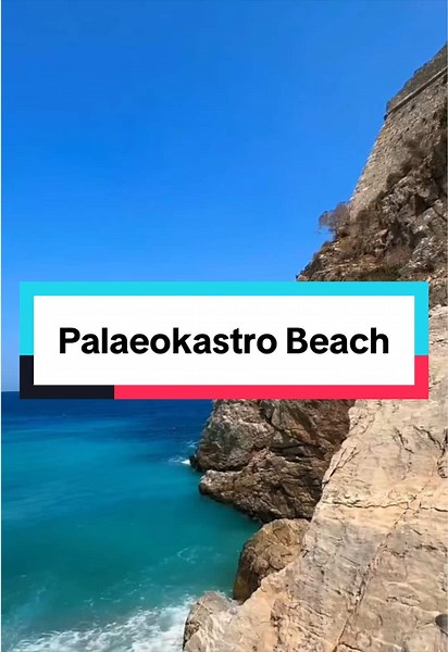 Palaeokastro Beach Crete: Crystal Waters & Total Peace