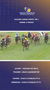 A recap of the exhilarating Gr1 wins of 2023, this year promises to be more intriguing with more competition that will leave us at the edge of our seats! So join us tomorrow at the Hollywoodbets Scottsville Racecourse for the Golden Horse Sprint Raceday of 2024!🤩🏇 📍 Hollywoodbets Scottsville Racecourse 🎫 Entry is FREE 🚗 Parking is FREE 📆 Saturday, 01 June 2024 ⏰ 11:00 See you there!🏇 #goldcircle #championsseason2024 #horseracing #sahorseracing #goldenhorsesprint | Gallop TV