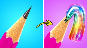 Awesome diy art hacks ✨ gadgets from tiktok & hacks for back to school by 123 go! | 123 GO