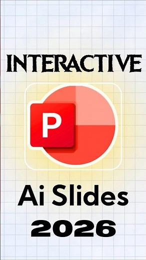 Create interactive Ai Slides in SECONDS!