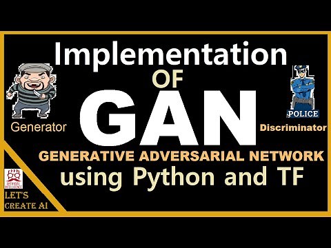Generative Adversarial Networks (GAN) using keras in python || GAN implementation in python