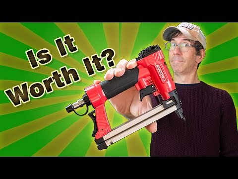 Arrow PT50 Pneumatic Staple Gun Tool Tryout