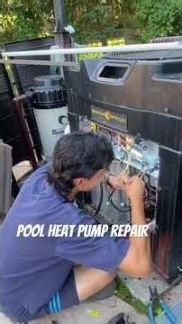 Pool heat pump repair