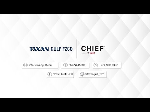 Chief TiLED™ Series dvLED Universal Wall Mounts by Taxan Gulf FZCO