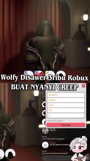 Wolfy Gameplay in Roblox: Singing Creep Song