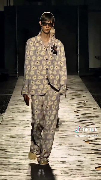 Pierrick Gregoire, Antoine Brabant & Alvaraf Schulten at Versace Runway - Menswear Showcase