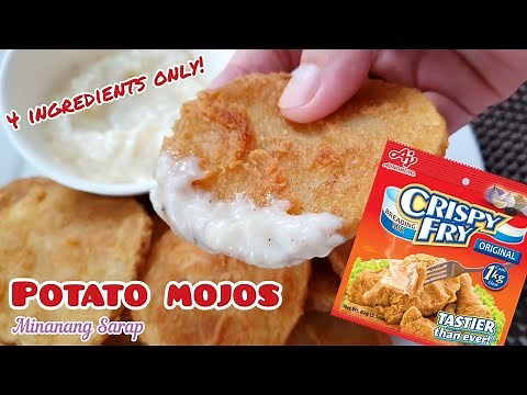 POTATO MOJOS RECIPE (SNACK/MERIENDA) | ‪@minanangsarap‬