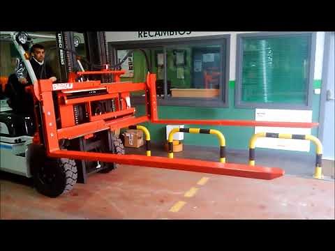Fork Positioner wide opening with Reach forks