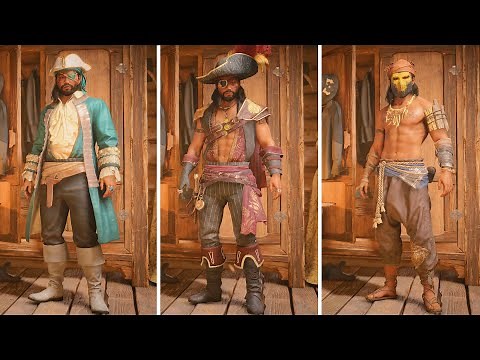 All Costume Customization Set - Skull And Bones