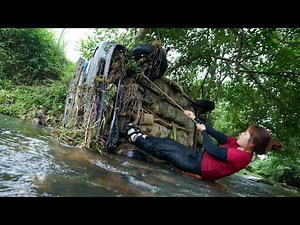 Abandoned Car Recovery - Restart an abandoned old car engine for a test drive