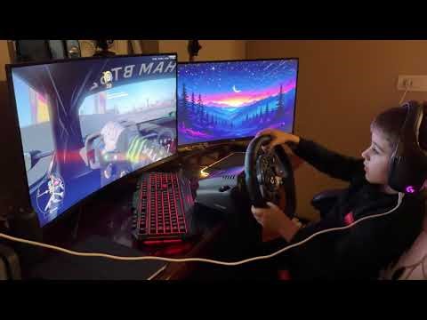 🏎️ 4-Year-Old Racing Driver – Playing With Sports Cars on the Computer! | Cute & Fun Gameplay