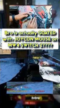 Using the Joycon Mouse on Modern Warfare 4 Switch 2 is INSANE 🖱 (New COD MW4 Gameplay)