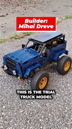 Trial Truck by Mihai Dreve 🏁⚡#BuWizzPowered #lego #buwizz #legotechnic