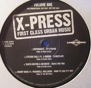 Various - X-Press First Class Urban Music Volume One