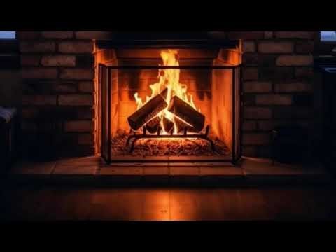 Silent Fireplace 🔥 55 Minutes | No Sound | Cozy Visual Ambience