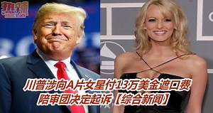 川普涉向A片女星付13万美金遮口费　陪审团决定起诉【综合新闻】 - 时事 -  佳礼资讯网