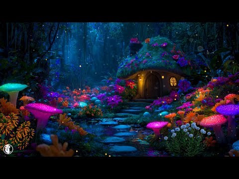 Magical Mushroom Forest Music ✨ Healing Nature Sounds | Sleep Better, Mental Relaxation, Relax