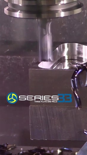 Series 33 end mills are built for stability, precision, and repeatable performance when tolerances are tight and details matter.