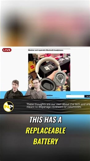 Bring Back Tech with Replaceable Parts!