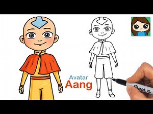 How to Draw Aang | Avatar The Last Airbender