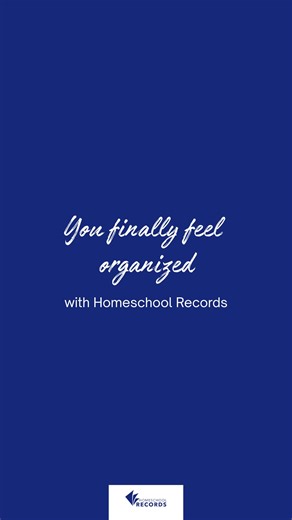 You finally feel organized with Homeschool Records. ✅ Courses? Logged. ✅ Reading? Tracked. ✅ Credits? Clear. No piles, no guessing, just a calm, consistent rhythm that works. Because homeschool organization should feel peaceful, not pressured. #homeschoolrecords #homeschoolorganization #recordkeeping #homeschoolplanning #homeschoolmomlife #homeschoolworkflow | Homeschool Records