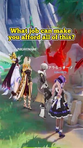 How do you afford all of this in Genshin?! | Co-op moment