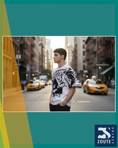 Men’s White Waffle Knit Crew-Neck T-Shirt – Printed, Half Sleeves, Regular Fit