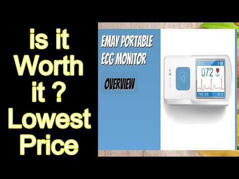 REVIEW EMAY Portable ECG Monitor Features - Important Information
